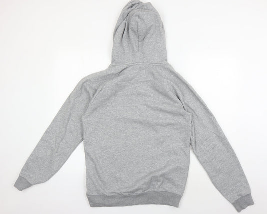 Mens UK Size S Jack Wills Grey Full Zip Hoodie