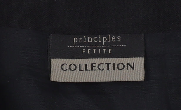 Principles Petite Black Trumpet Skirt 8 Women