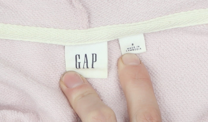 Gap Women's Pink Full Zip Hoodie, Size S, Casual Comfort