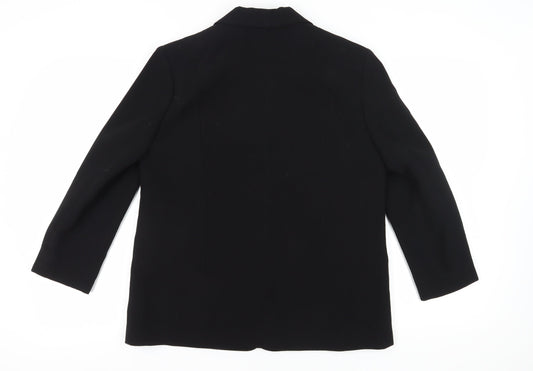 Eastex Women's Black Blazer, Size 12, Business, Lined