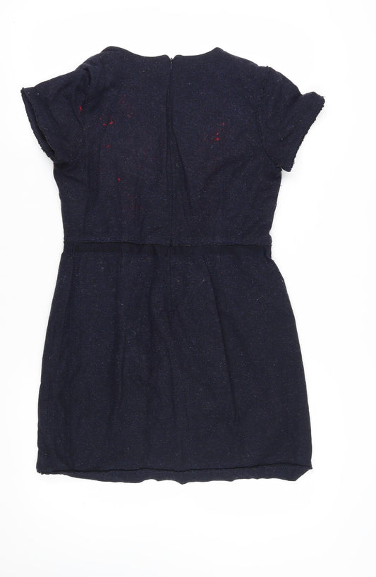 Banana Republic Women's Blue Petite 8 Sheath Dress