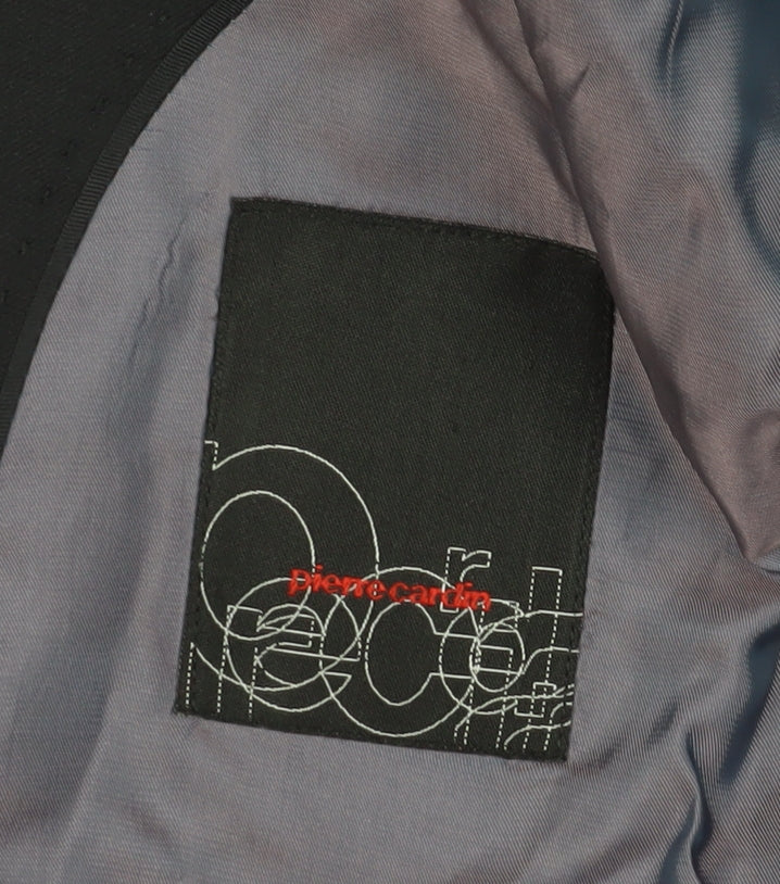 Mens UK Size 38 Pierre Cardin Regular Black Suit Jacket
