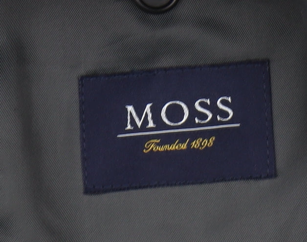 Mens UK Size 44 Moss Regular Black Suit Jacket