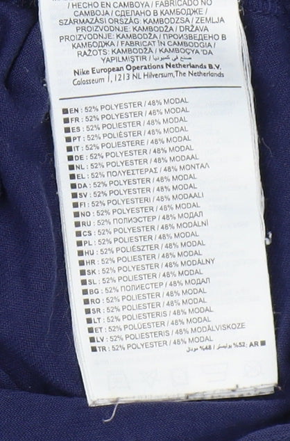 Nike Women's Blue Tank Top - Size L, Lightweight