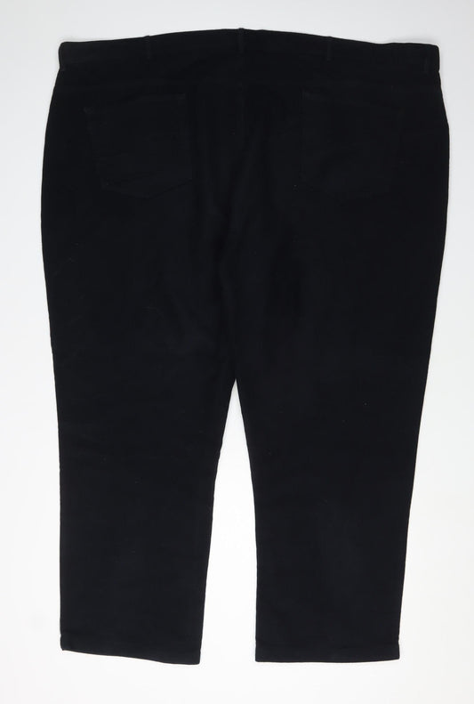 Peter Christian Men's Black Chino Trousers Size 52