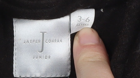 Jasper Conran Brown Wool Duffle Coat 3-6 Months