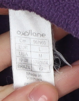 Quechua Purple Women's Size 12 Fleece Pullover