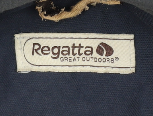 Mens UK Size S Regatta Blue Parka Coat