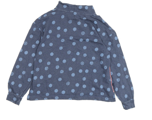 Womens UK Size 10 White Stuff Blue Basic Blouse