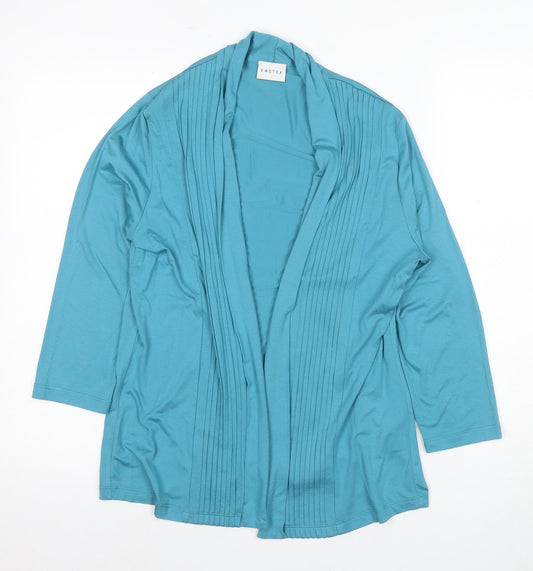 Womens UK Size 12 Eastex Blue Basic Blouse