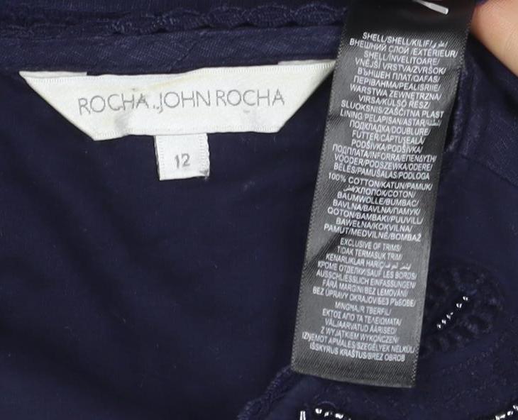 Rochas John Rocha Women’s Blue A-Line Dress