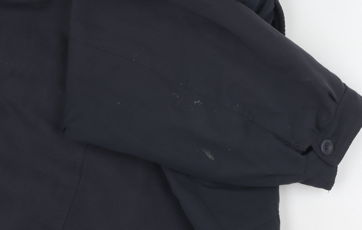 Mens UK Size 2XL Premier Man Black Parka Coat