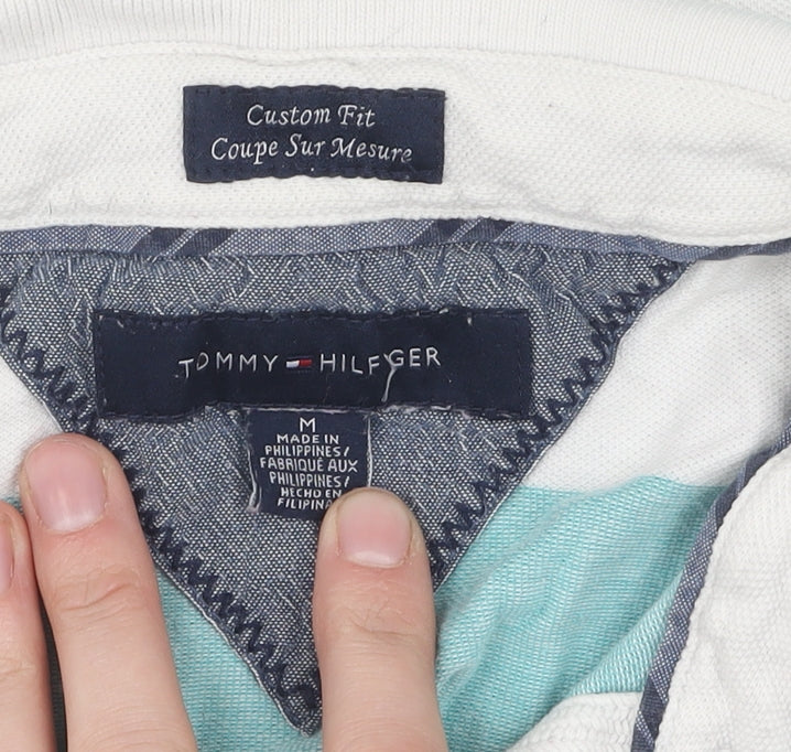 Mens UK Size M Tommy Hilfiger Cotton Polo Shirt