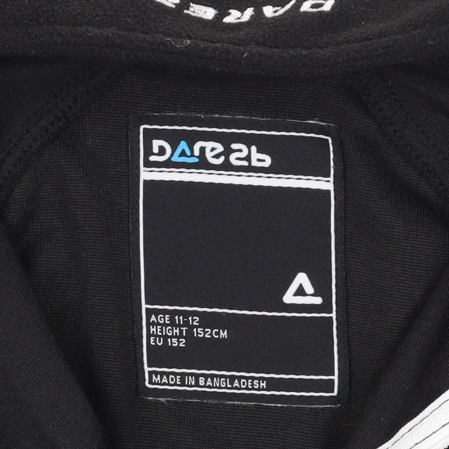 Dare 2b Boys Black Fleece 1/4 Zip Hoodie, 11-12 Years