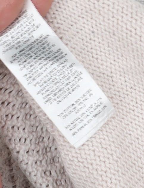 Jasper Conran Women's Ivory Boat Neck Jumper Size 10