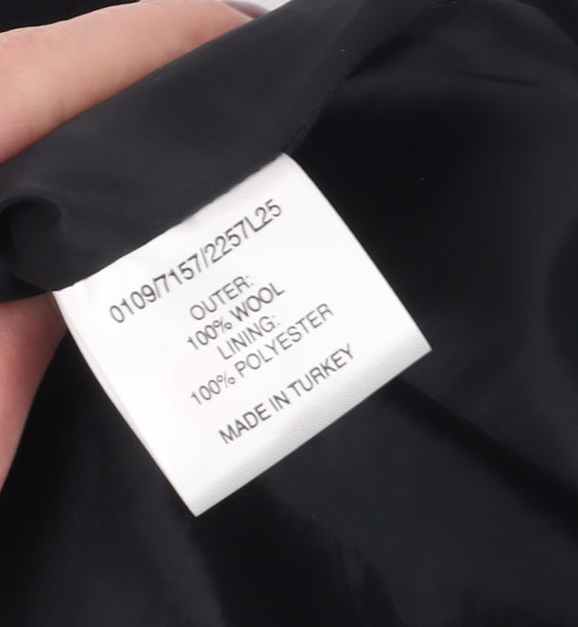 Hobbs Women's Black Knee Length Pencil Skirt, Size 12