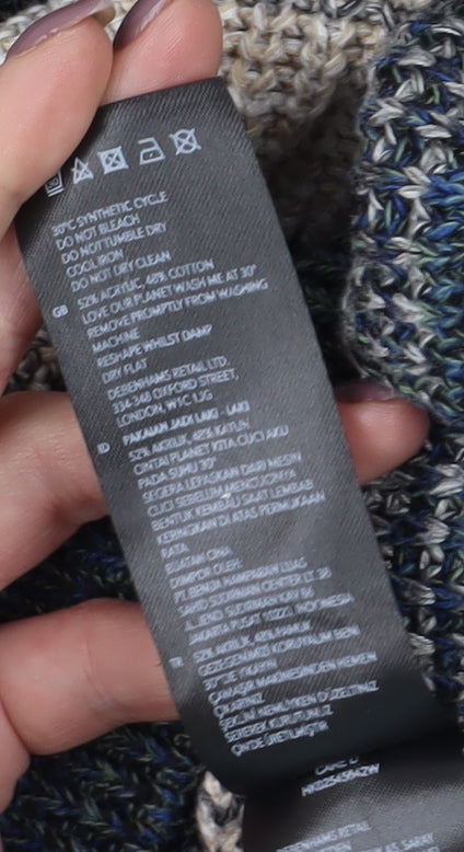 Mantaray Men's XL Multicoloured Striped Pullover Jumper