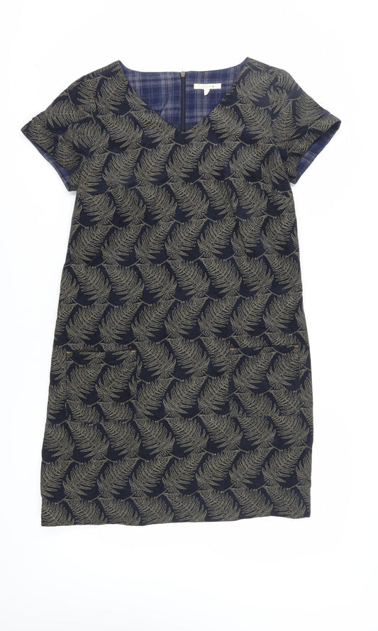 White Stuff Women's Black Shift Dress Size 12