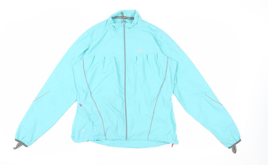 Additional front view of Dare 2b Women's Blue Track Jacket, size 10