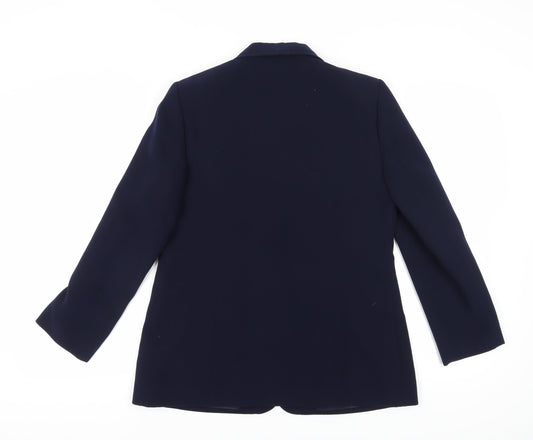 Eastex Women's Blue Blazer Size 12 Lined