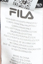 Fila Unisex Black Pullover Sweatshirt M