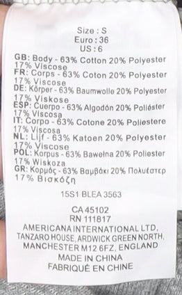 Bench Women's Hoodie Size S Grey