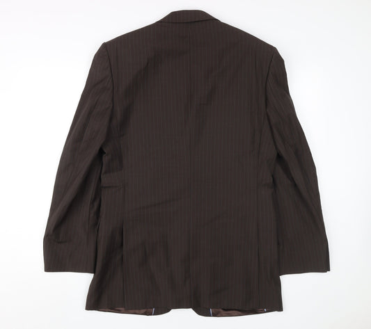 Mens UK Size 38 Jasper Conran Regular Brown Suit Jacket