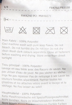 Regatta Women's Blue Henley Hoodie, Size 10