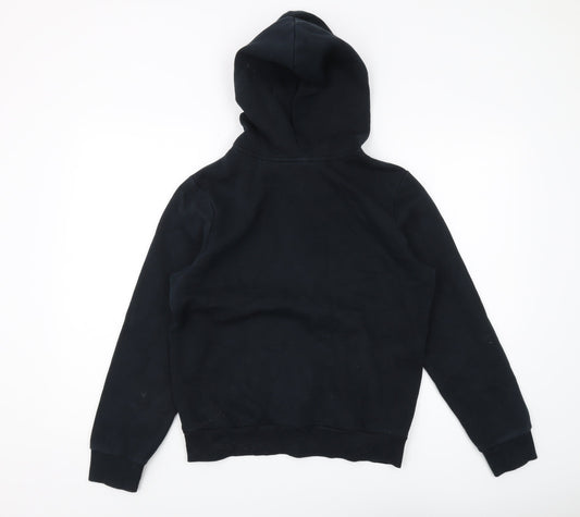 Adidas Unisex Black Hoodie Size 10 Pullover Graphic