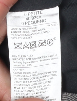 Banana Republic Petite Grey Sheath Business Dress Size 4