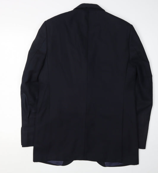Mens UK Size 38 Charles Tyrwhitt Regular Blue Suit Jacket