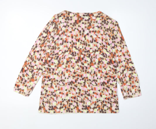 Womens UK Size M Viyella Multicoloured Pullover Jumper