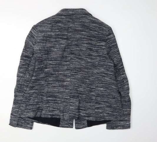 Viyella Women's Blue Blazer, Size 18, Lined Casual Classic