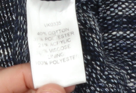 Viyella Women's Blue Blazer, Size 18, Lined Casual Classic