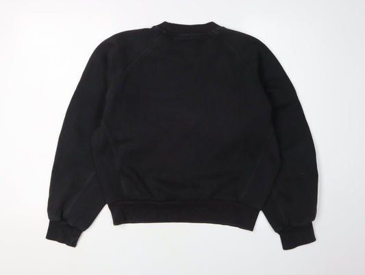 Adidas Unisex Black S Pullover Sweatshirt