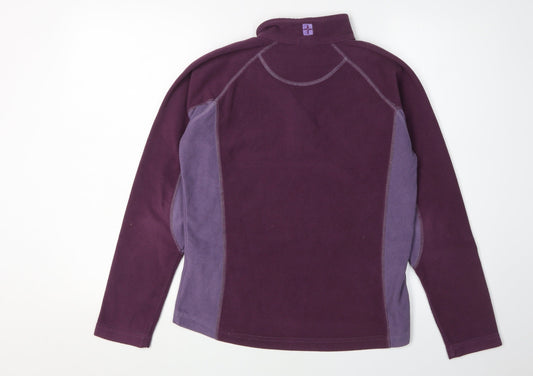 Womens UK Size 8 Mountain Warehouse Purple Pullover Sweatshirt