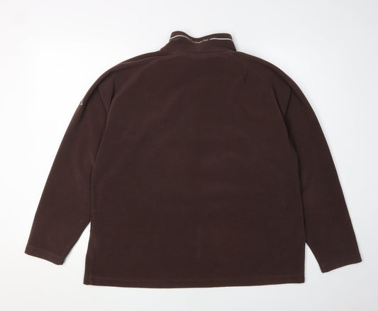 Craghoppers Women's Brown Fleece Pullover Size 18