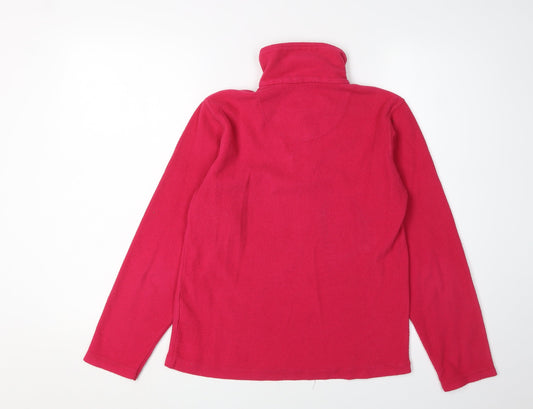 Regatta Women's Red Fleece Pullover Sweatshirt - Size 12