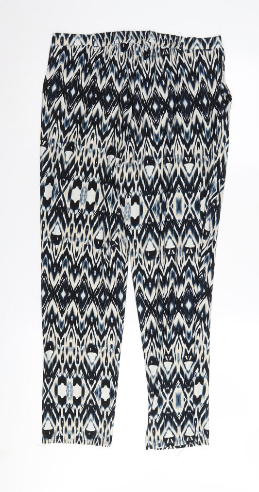 Womens UK Size 14 Wallis Multicoloured Trousers