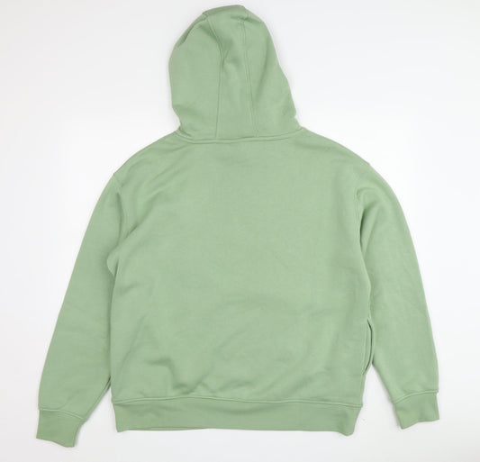 Unisex Adults UK Size M Disney Green Pullover Hoodie