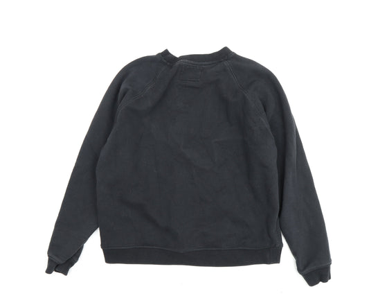 Womens UK Size 16 Jack Wills Black Pullover Sweatshirt