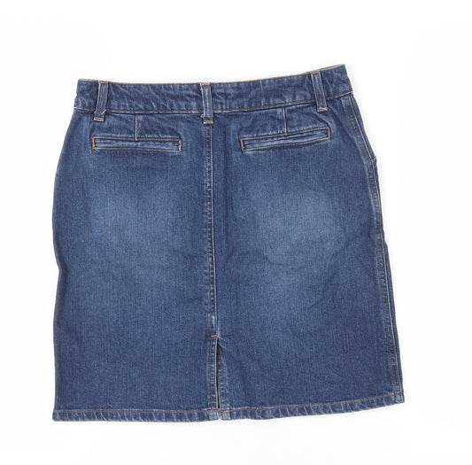 Banana Republic Women's Blue Denim Pencil Skirt Size 2