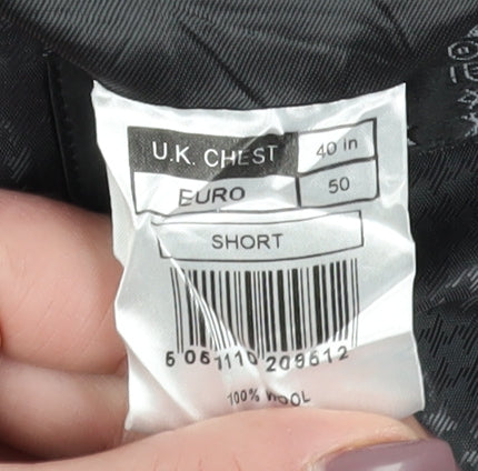 Mens UK Size 40 Jeff Banks Grey Suit Jacket