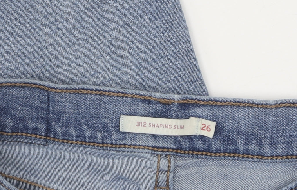 Womens UK Size 26 Levi's Slim Fit Skinny Blue Jeans