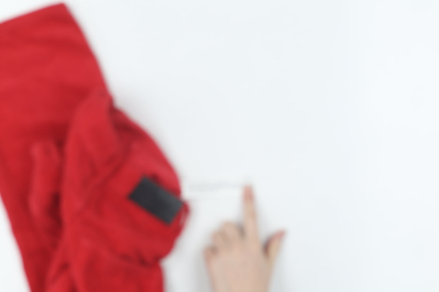 Bershka Women's Red Mom Jeans, Size 6 Cotton Corduroy