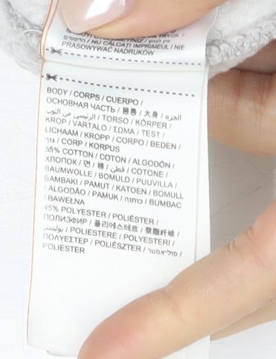 Superdry Women's Grey Pullover Hoodie, Size 14