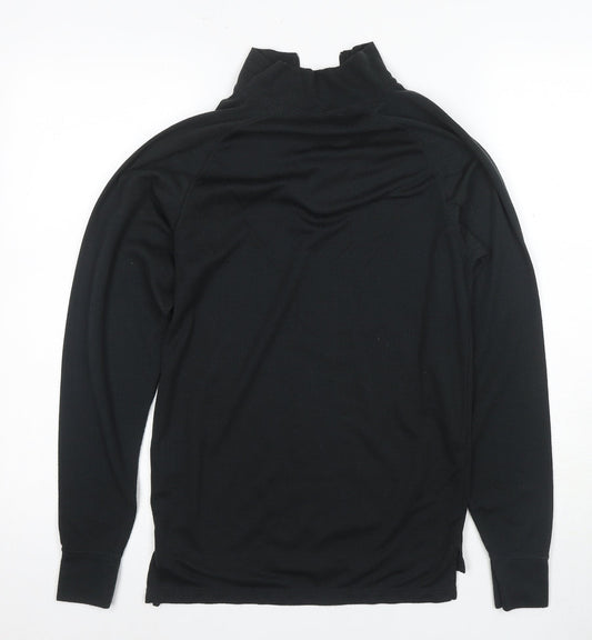 Unisex Adults UK Size XS Trespass Black Jersey Pullover