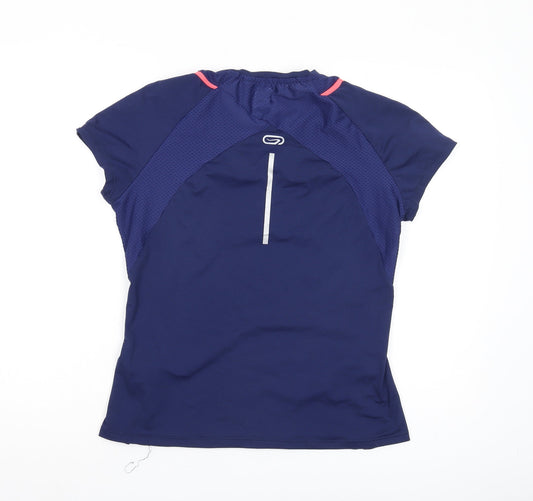 Decathlon Women's Blue Running T-Shirt Size 14