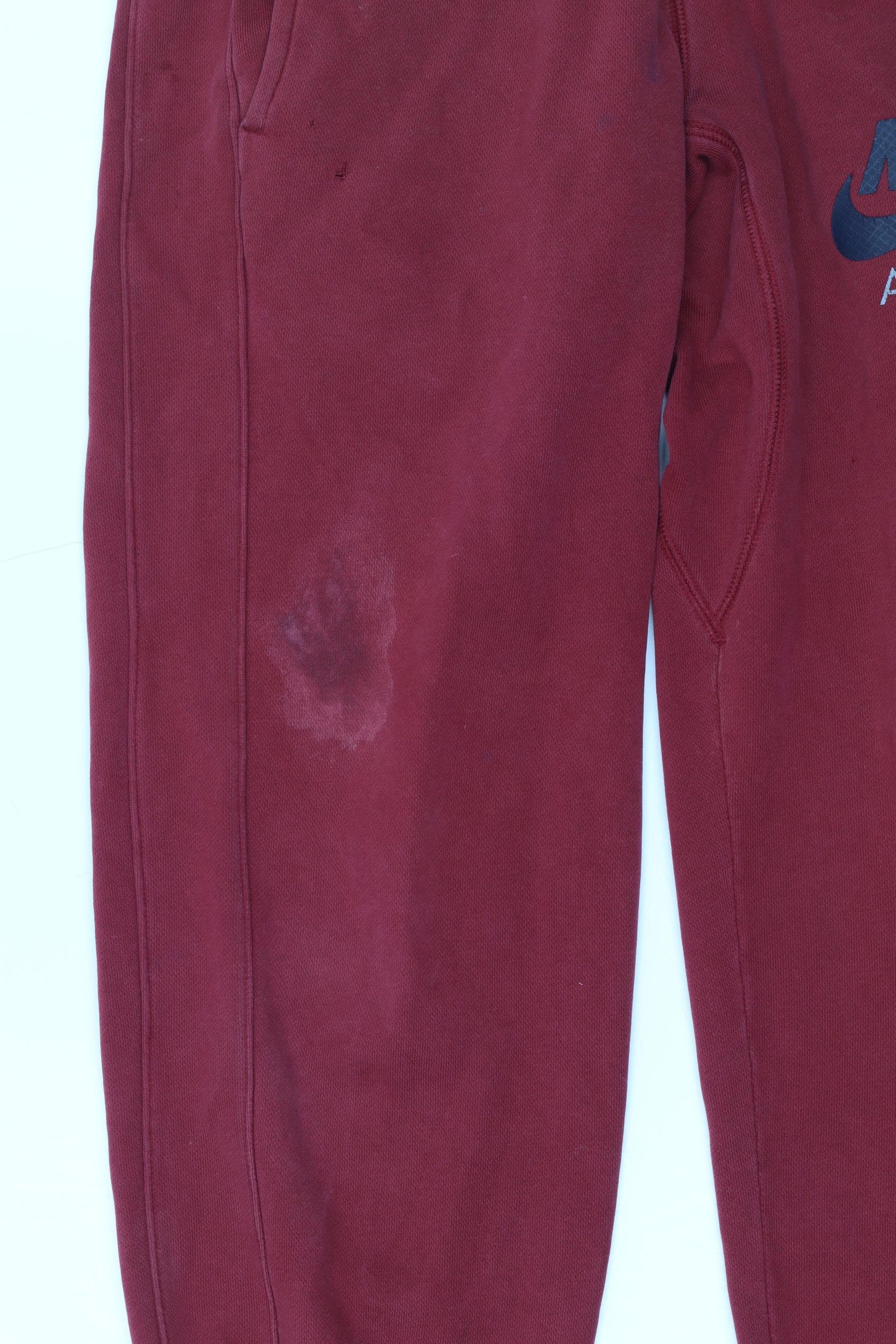 Mens UK Size S Nike Regular Fit Jogger Red Trousers