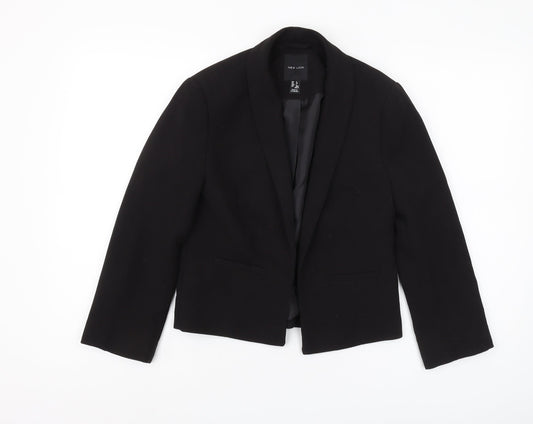 Womens UK Size 6 New Look Regular Black Suit Jacket